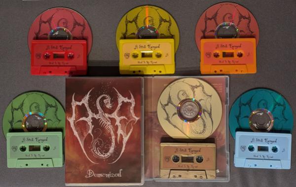 A Spell Enraged – Demonized (Demo 2024) Gold CD/Tape Box